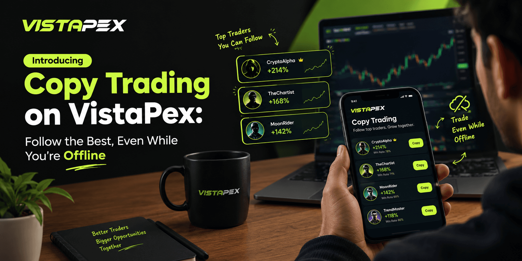 Introducing Copy Trading on Vistapex