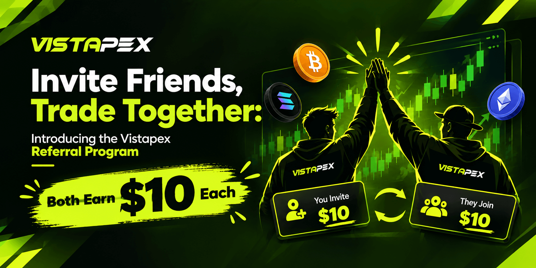 Invite Friends, Trade Together: Introducing the Vistapex Referral Program